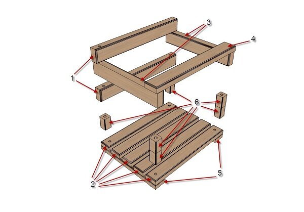 Изготовление детских качелей