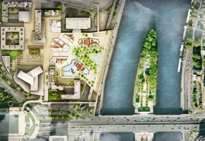 Фостер и Партнеры получают зеленый свет на Hermatage Plaza в Париже