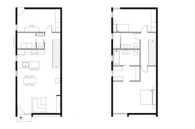 Простые и современные дома Суниа -план