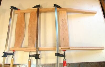 Сборка спинки стула