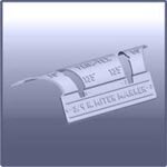 Маркер для полукруглого 19 мм защитного угла