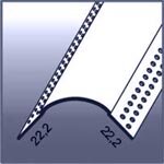 Полукруглый 38 мм защитный угол