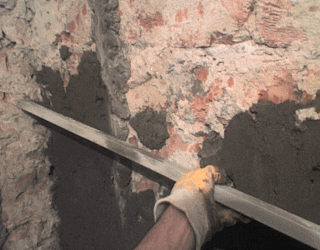 Штукатурка по маякам