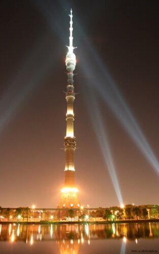 Останкинскую башню осветят по новому