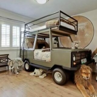 Стиль "сафари" в детской комнате