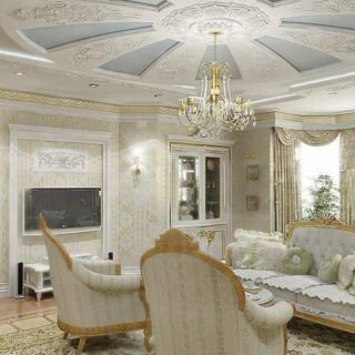 Лепнина в дизайне интерьера