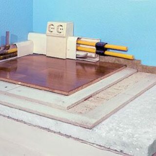 Сухая стяжка пола своими руками: пошаговая инструкция