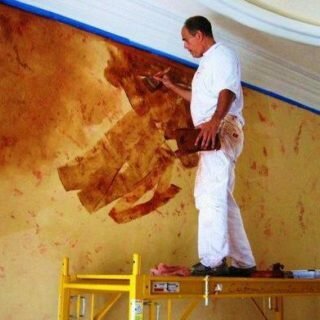 Венецианская штукатурка - этапы нанесения