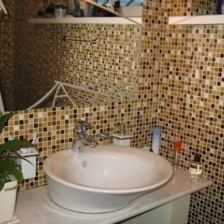 Мозаичная плитка в ванной комнате