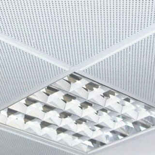 Натяжной потолок с перфорацией: специфика и монтаж