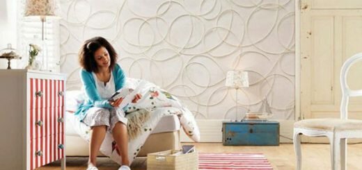 Виниловые обои с имитацией текстиля