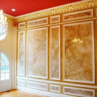 Венецианская штукатурка под мрамор