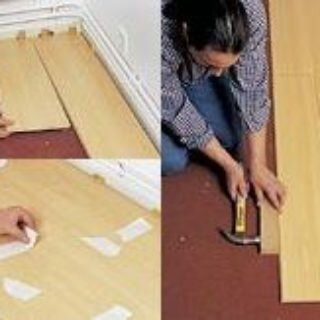 Укладка ламината с Lock замком