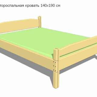 Полутораспальная кровать своими руками: размеры и этапы сборки